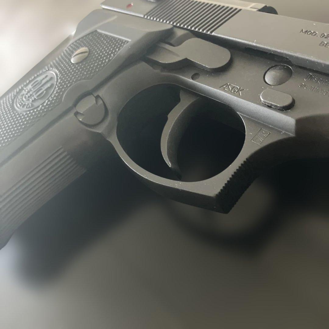 WA製ベレッタ M92F ガスガン HWキャロムショットモデルスチールブラック