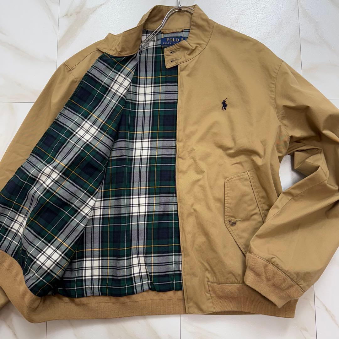 美品✨ ポロラルフローレン スイングトップ G-9 ベージュ XL