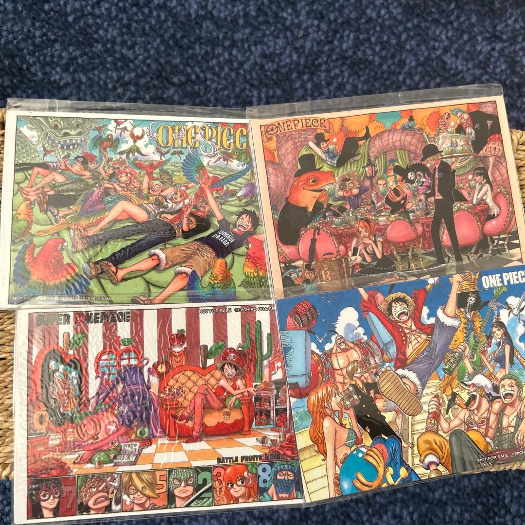【非売品】ONE PIECE 書店販促マグネットシート　36枚