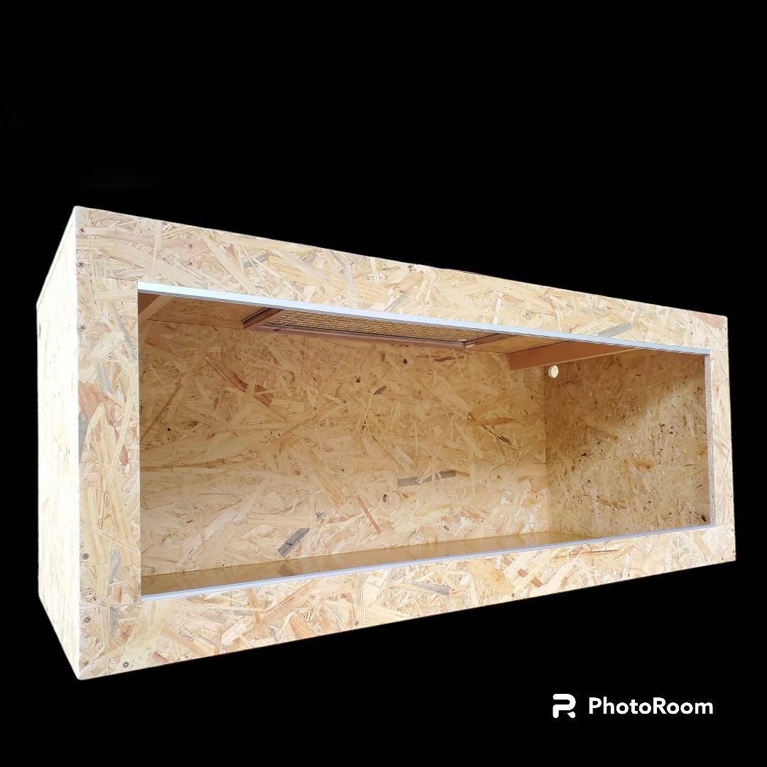 爬虫類ケージ 110×45×60㎝ 配線穴4