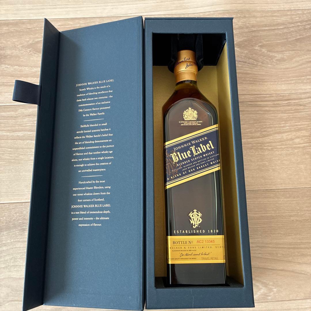 ウイスキー Johnnie Walker Blue Label 750ml