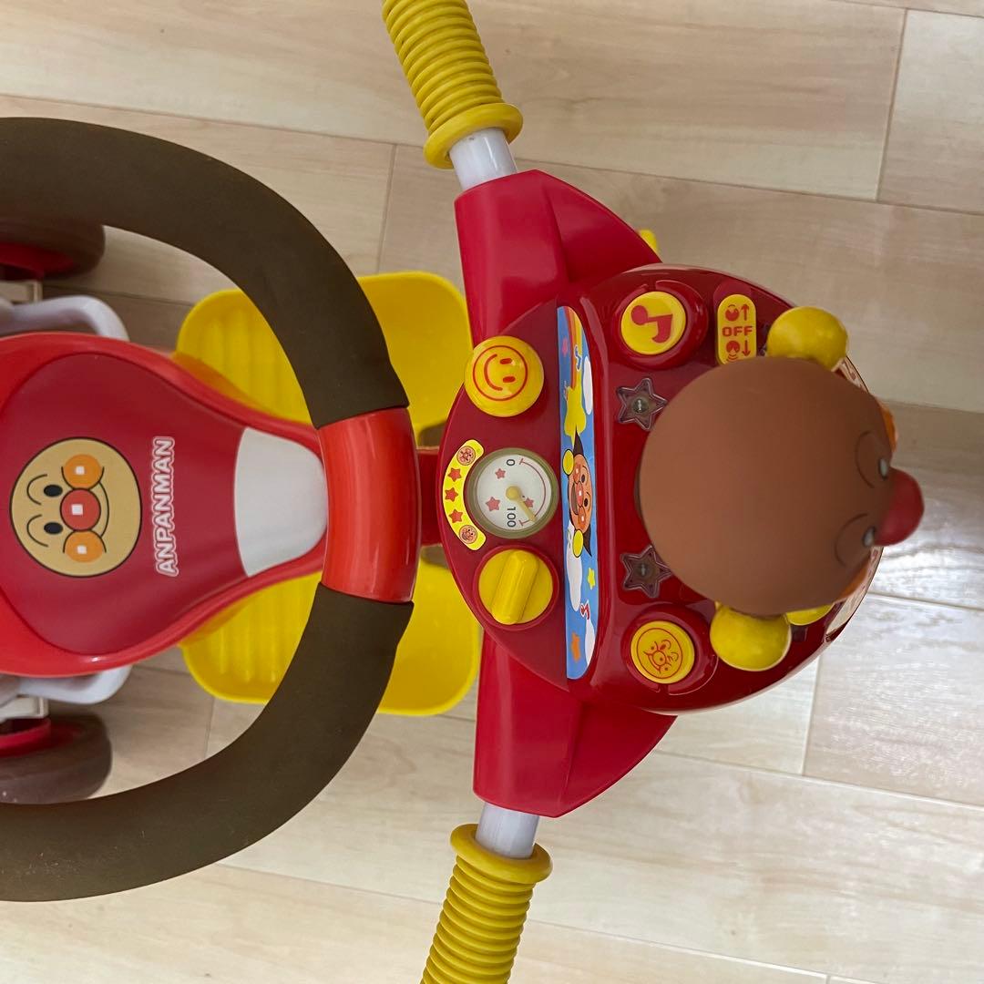 【取説/箱有り】三輪車 アンパンマン アドバンス GOO! S