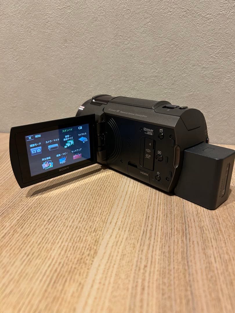 SONY 4K HANDYCAM FDR-AX45A ビデオカメラ 本体