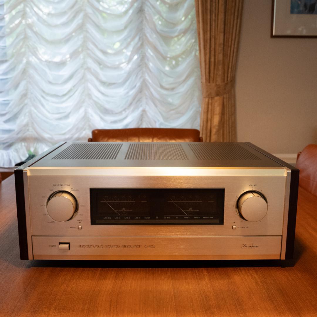 Accuphase E-405 プリメインアンプ｜良〜美品・動作確認・送料無料