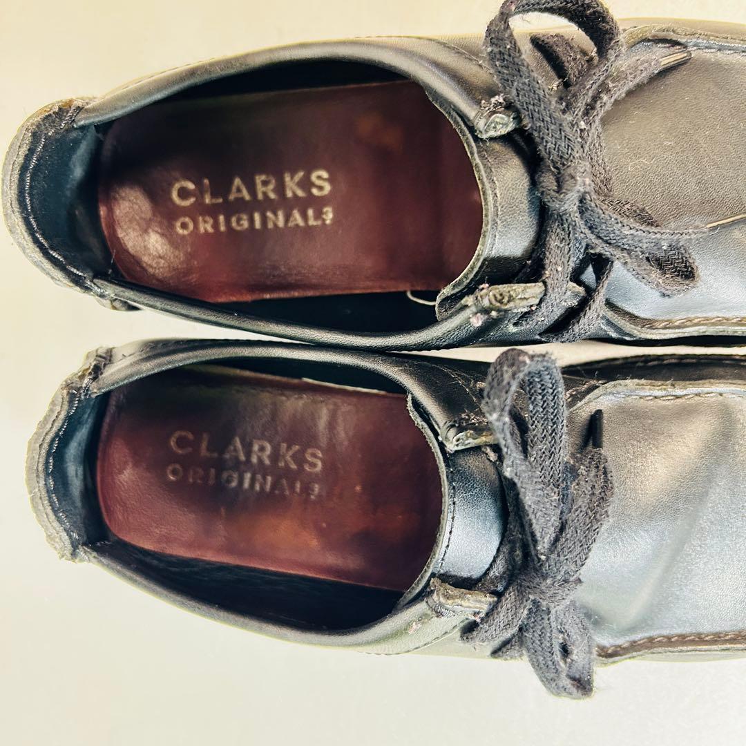 CLARKS クラークス　ナタリー　黒 レザー　メンズ