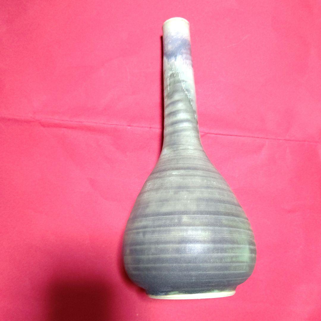 再値下げレア物 新品未使用、大堀相馬焼き花瓶、相馬焼き、14代近徳