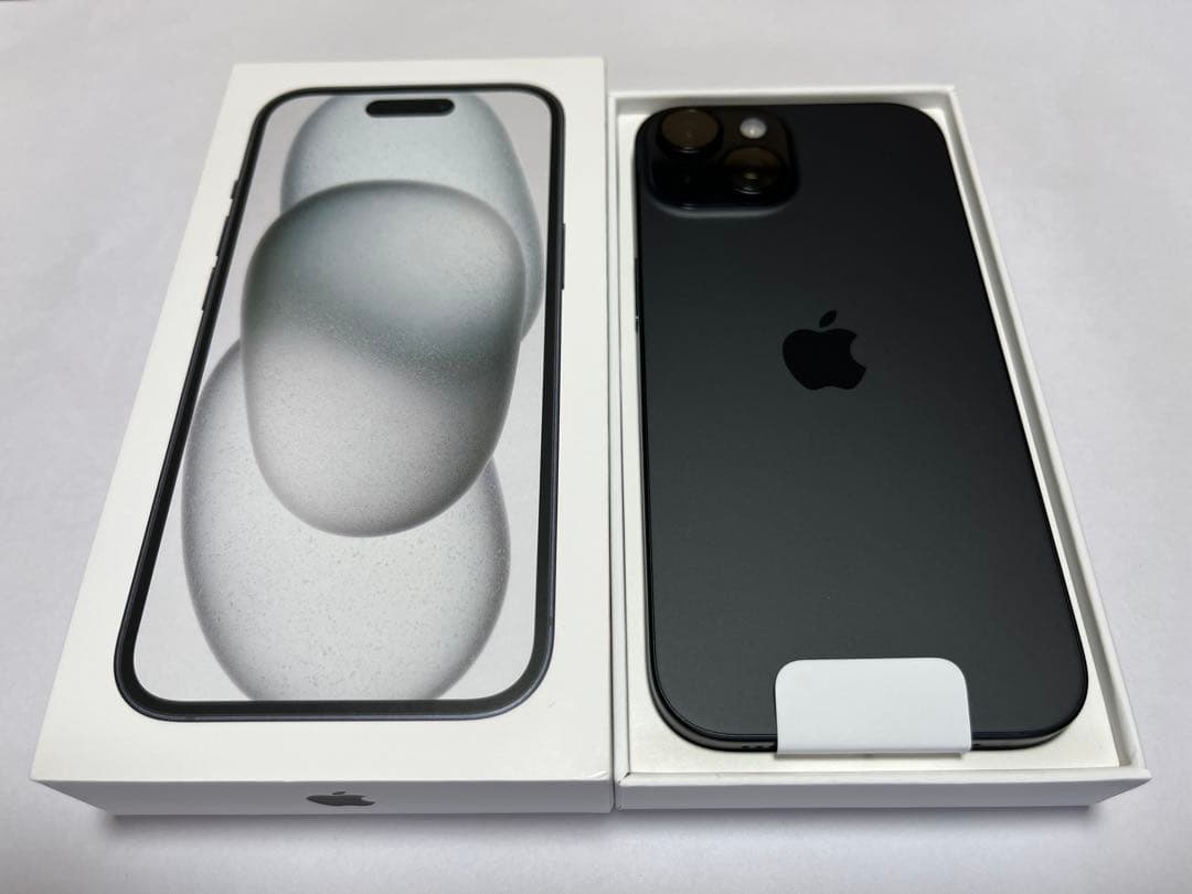 【値下げ】iPhone 15 128GB ブラック 未使用
