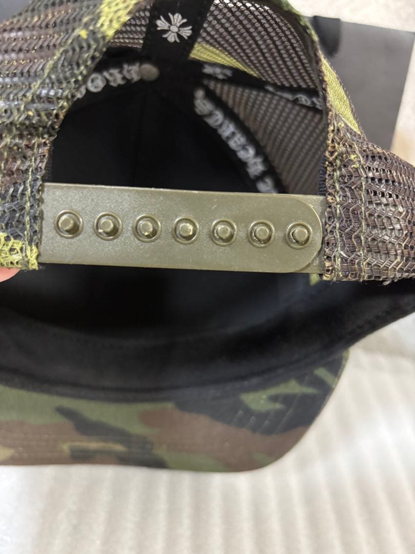 美品　クロムハーツキャップ　カモフラ　迷彩　正規品