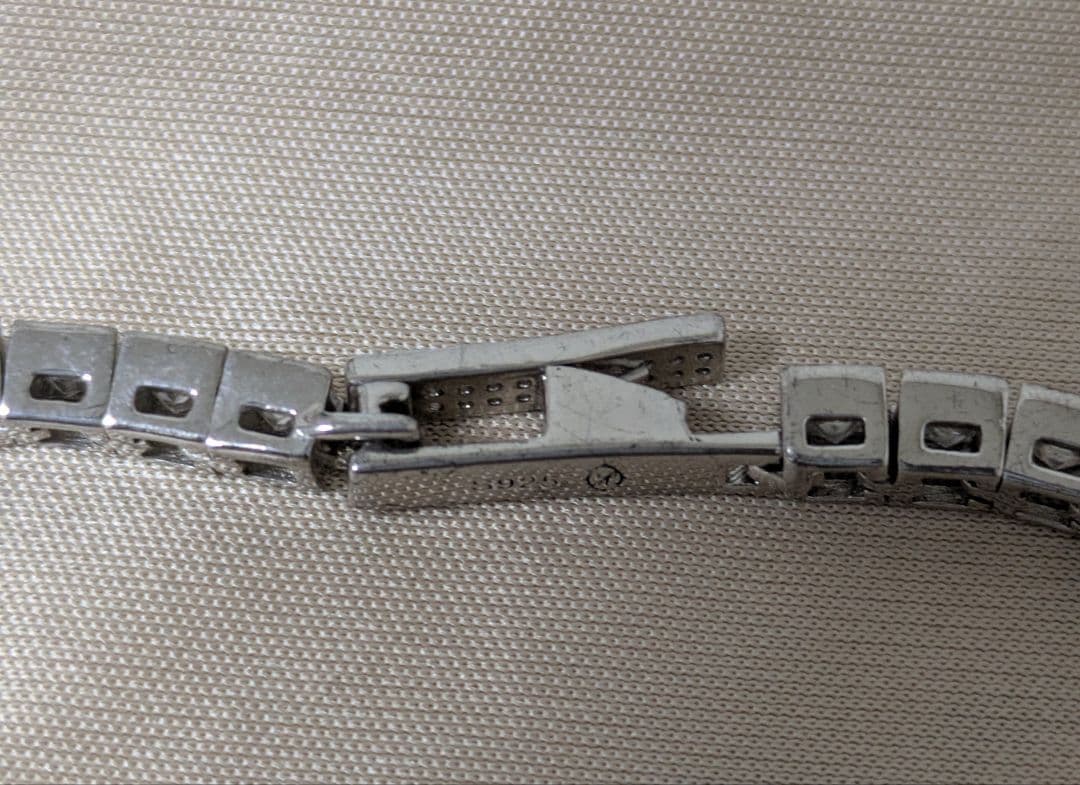 MAX　アヴァランチ　シルバー925ジルコニア付きテニスブレス20cm