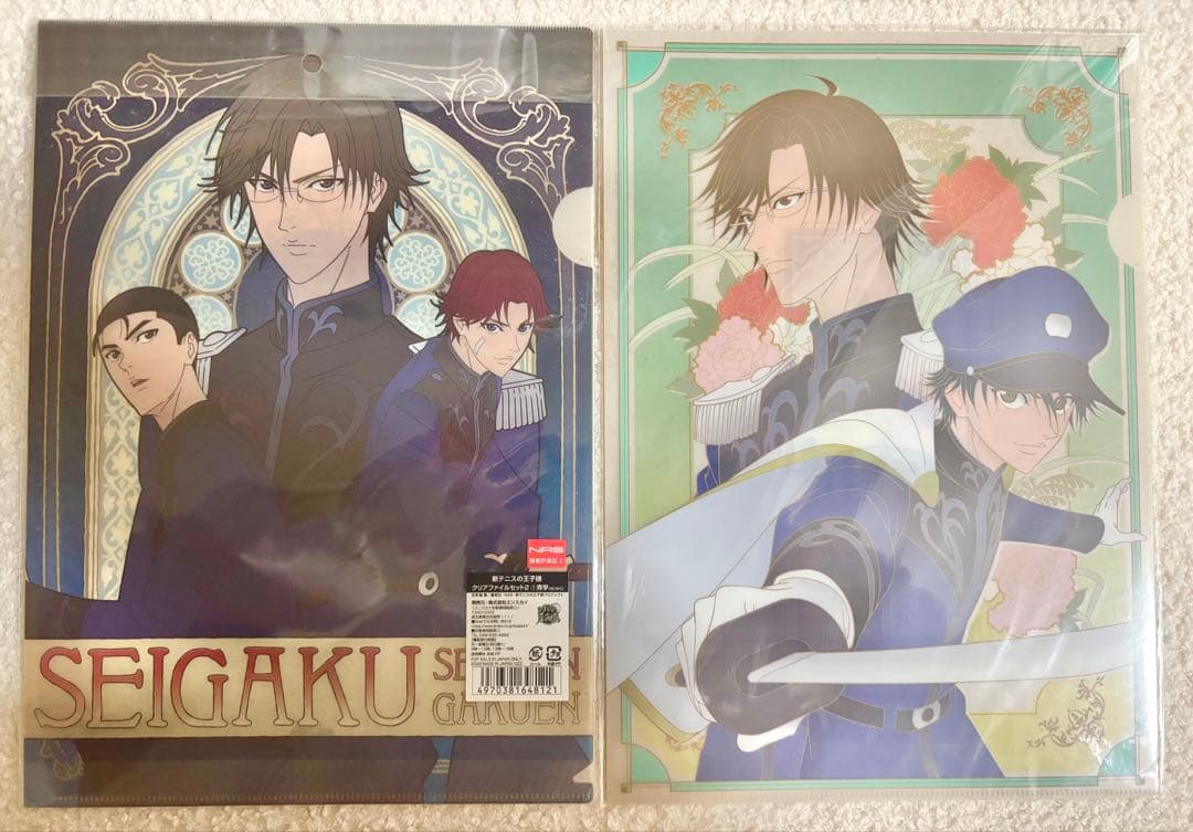 【未開封】テニプリ　庭球浪漫 クリアファイル 青学氷帝 立海 四天宝寺 比嘉