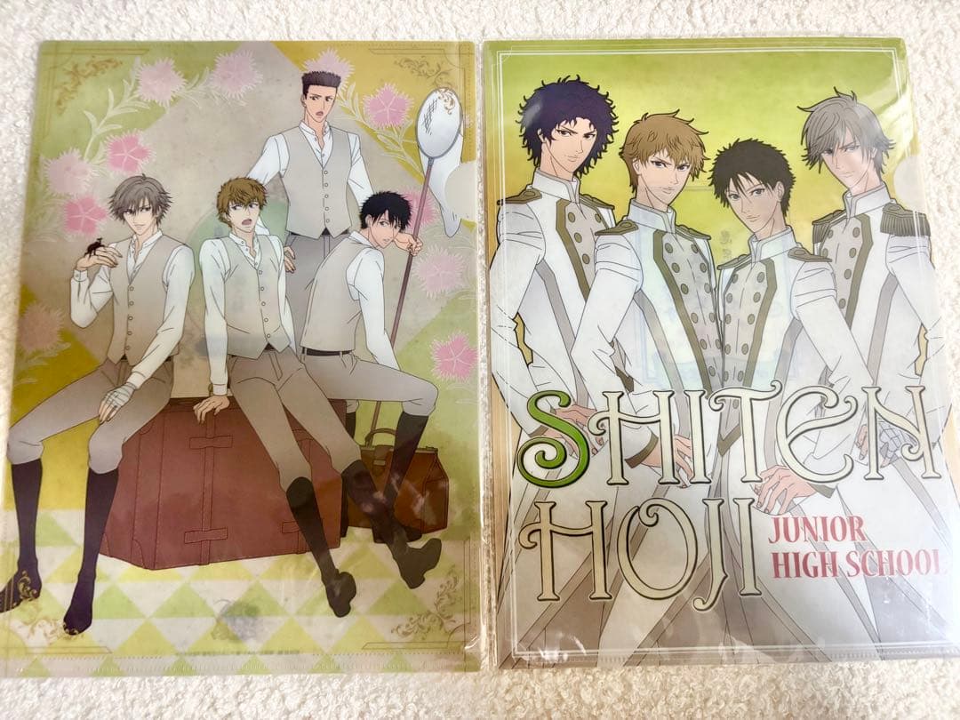 【未開封】テニプリ　庭球浪漫 クリアファイル 青学氷帝 立海 四天宝寺 比嘉