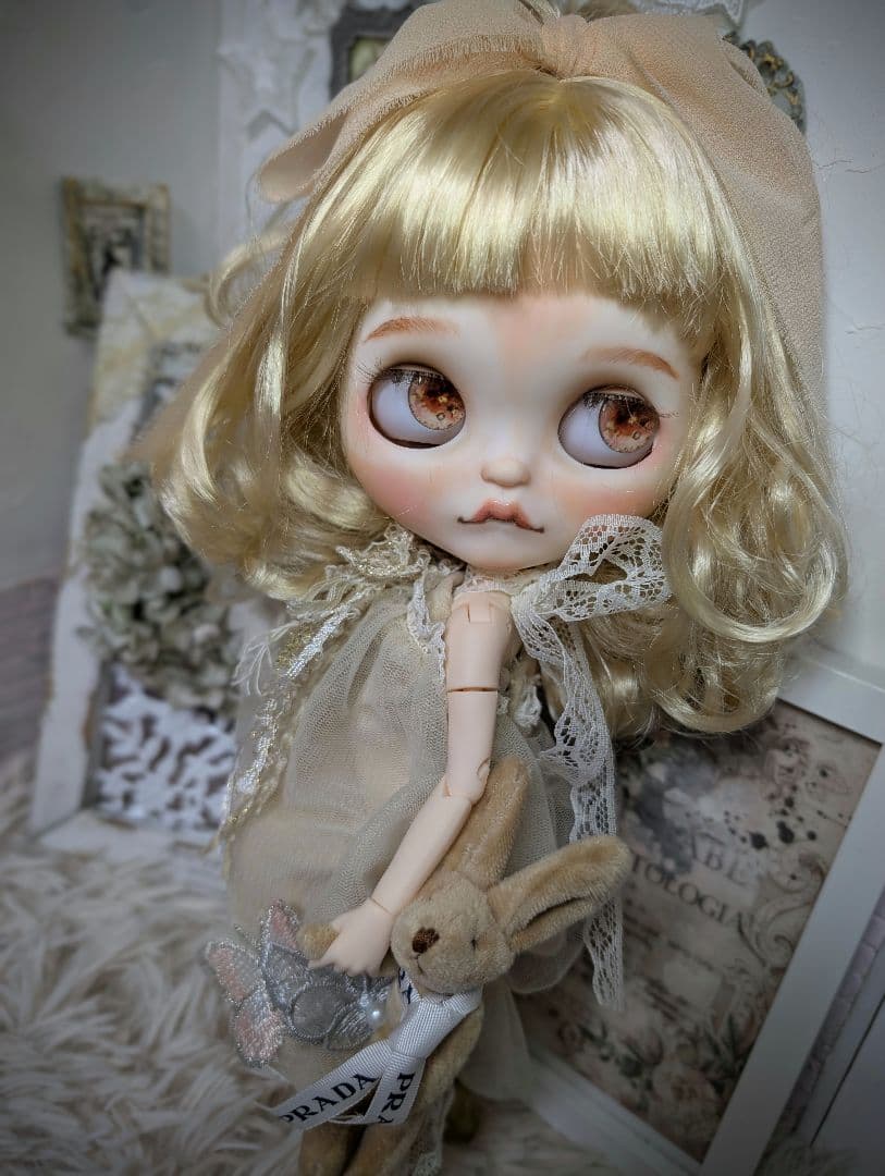 白まる❁︎アイシードール❁︎カスタム❁︎of付き