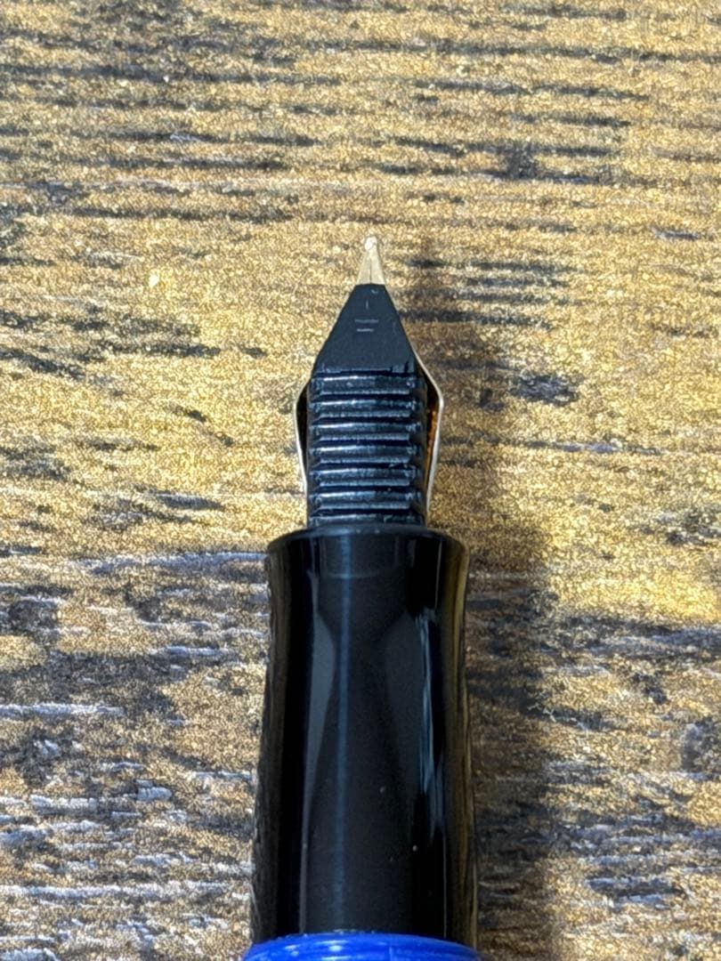 新品未使用　ウォーターマン チャールストン　万年筆 ブルー 18金　細字