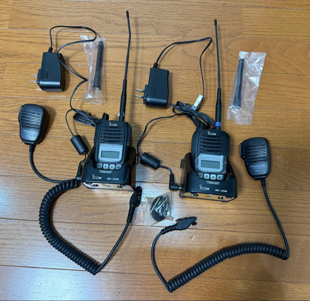 NI ICOM IC-20B デジタル簡易無線機 2台セット