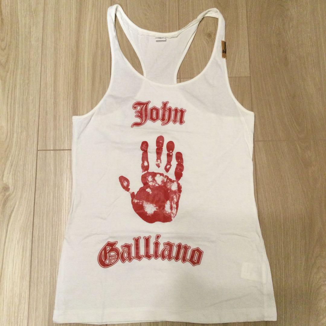 美品　ジョンガリアーノ　タンクトップ　パイレーツ　手形