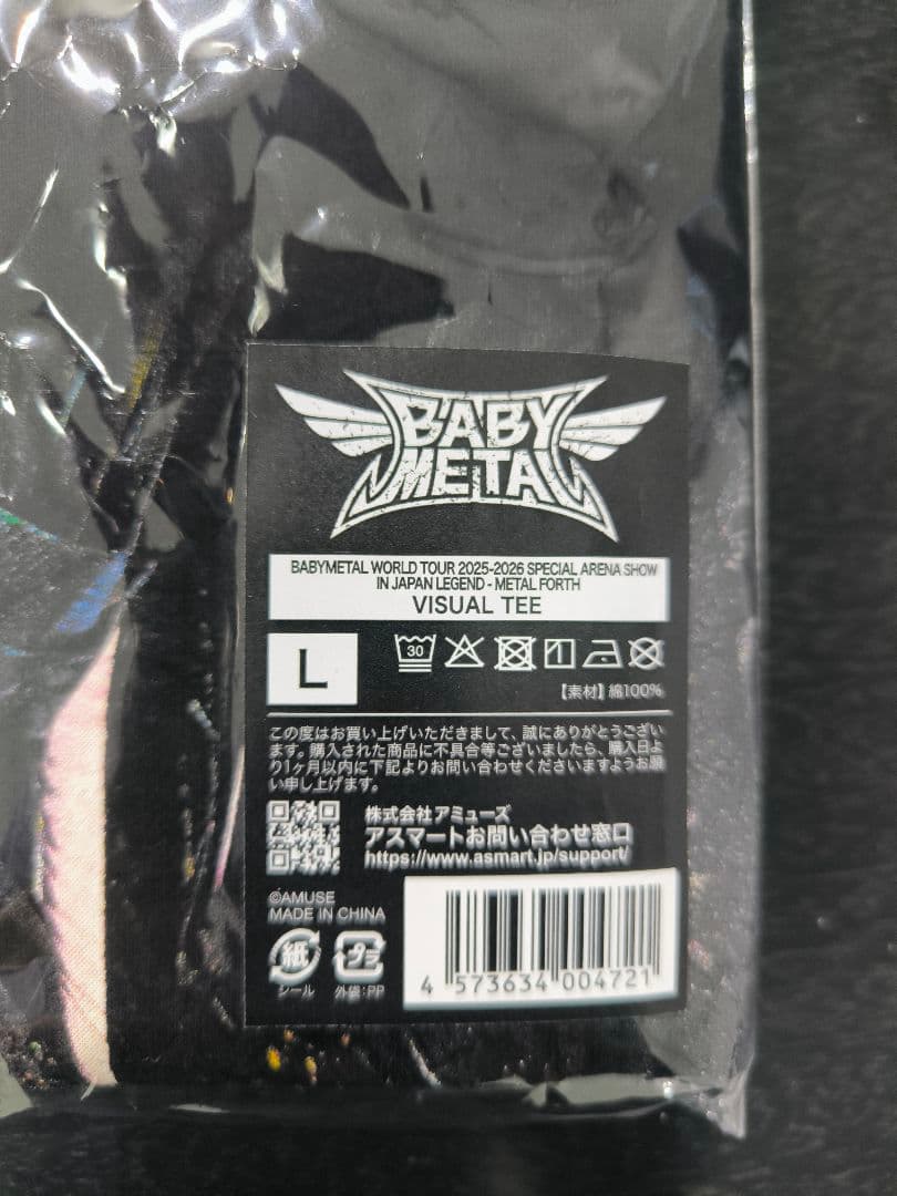 [未開封] VISUAL TEE Lサイズ