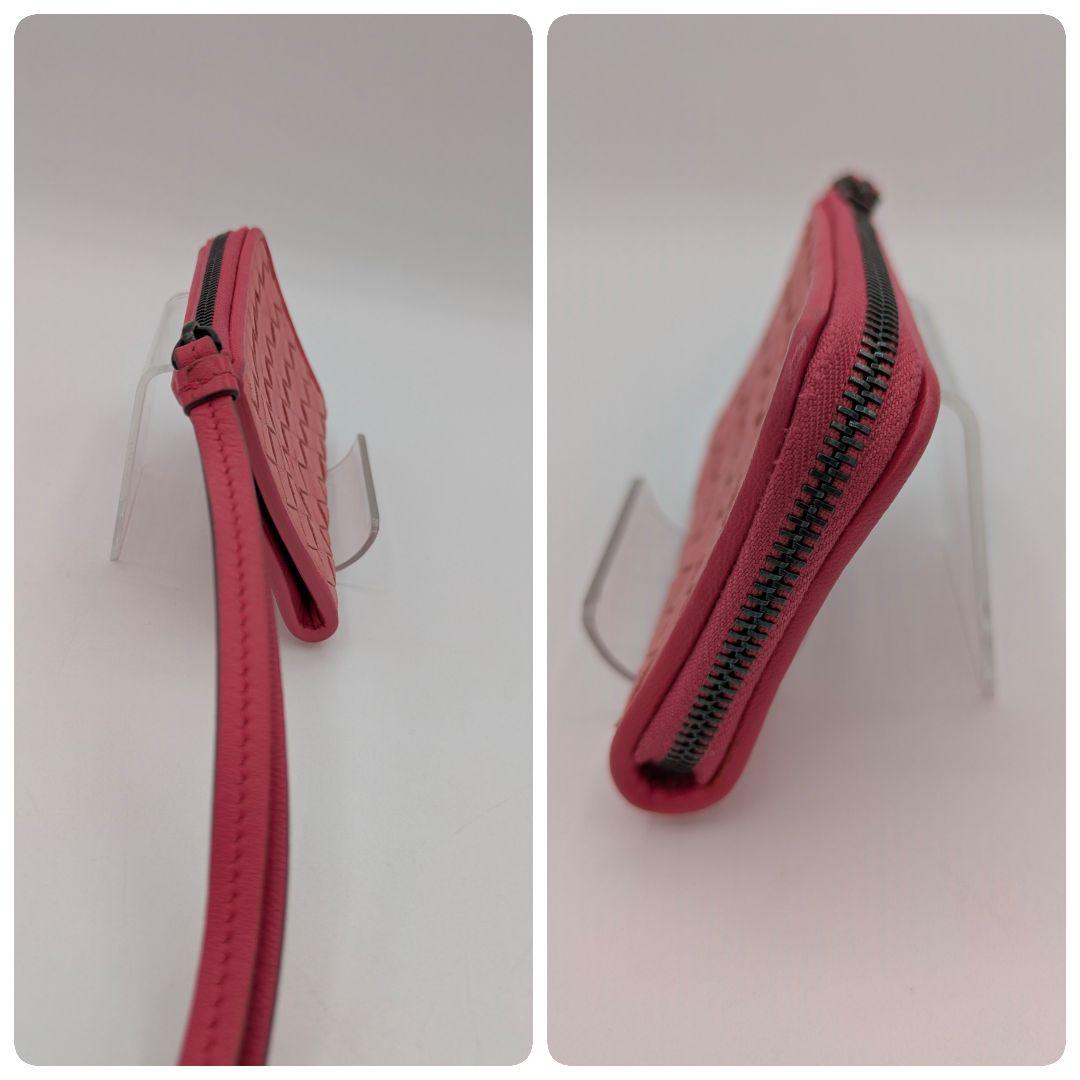 BOTTEGA VENETA ボッテガヴェネタ ピンク レザー革 ケース