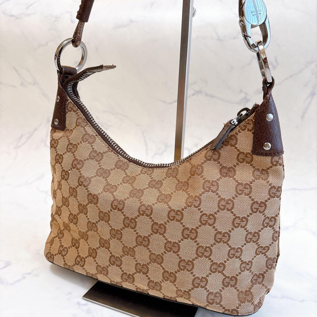 希少✨GUCCI グッチ GGキャンバス ワンショルダー ショルダーバッグ