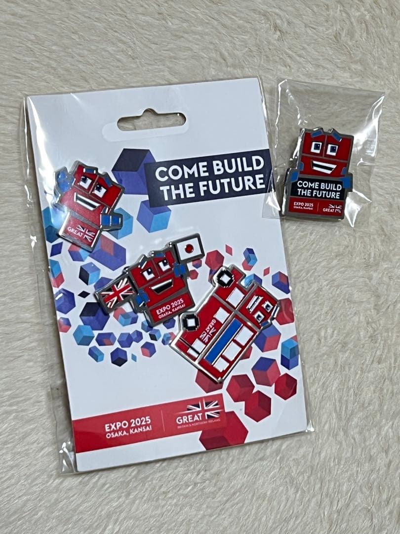 S*L様 EXPO2025 大阪関西万博 UK GB イギリスパビリオン ピンバ