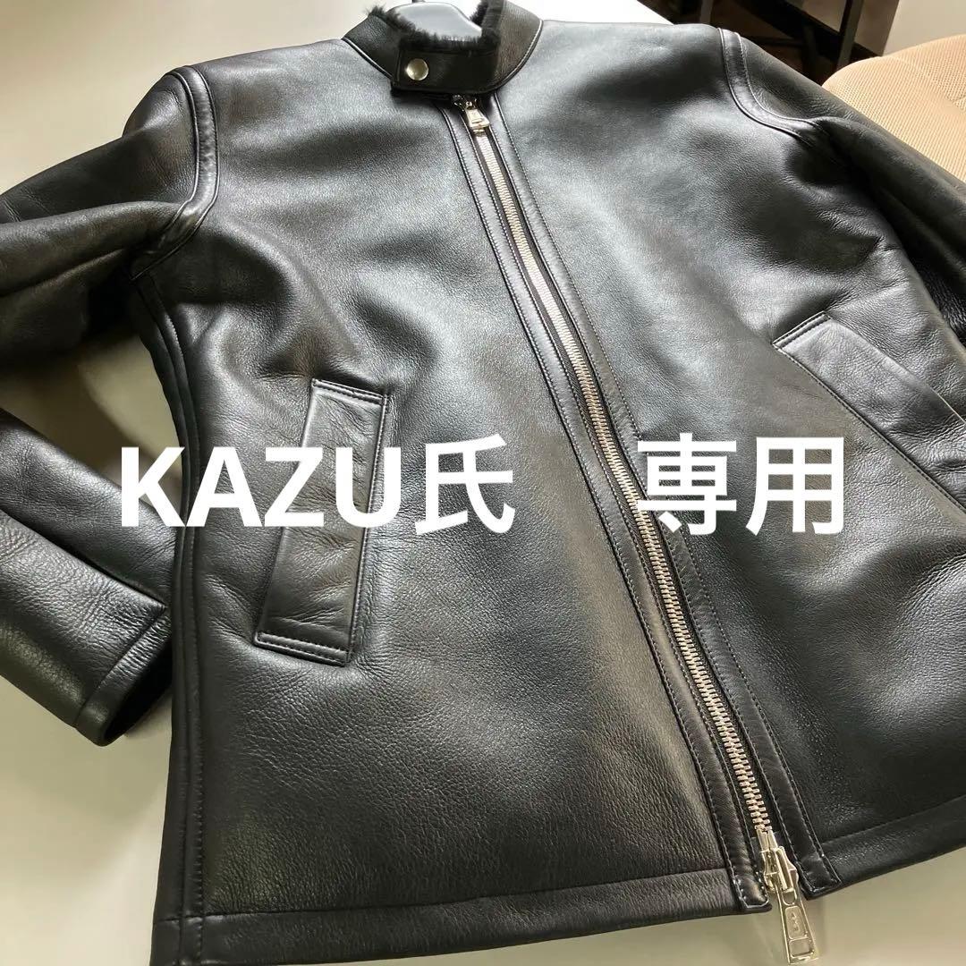 AKM ムートンシングルライダース　S 黒　EMMETI好きな方も