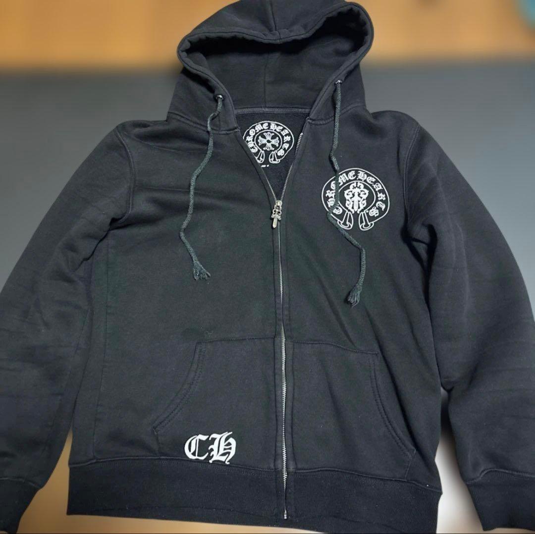 Chrome Hearts ブラック パーカー M