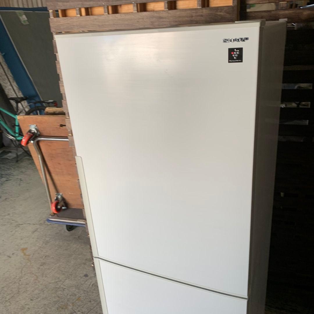 J102\" SHARP 2ドア 冷蔵庫 SJ-PD28E-W 2019年製