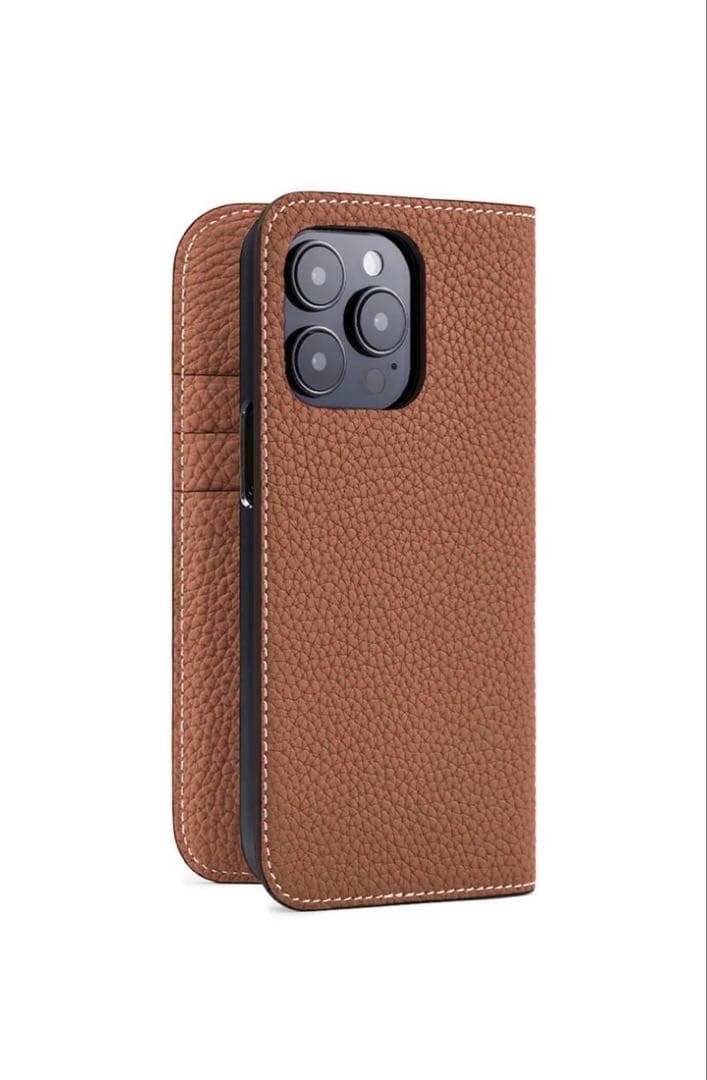 最終お値下げ❗️[美品]BONAVENTURA アイホン15pro 限定キャメル