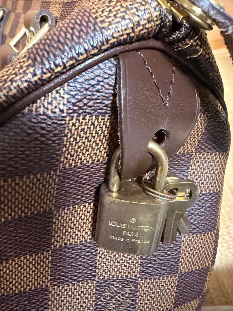 LOUIS VUITTON ダミエ・エベヌ スピーディ25 ハンドバッグ　美品
