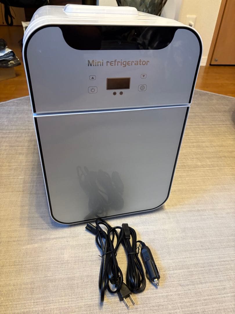 冷蔵庫 小型 20L ミニ冷蔵庫 LCD温度表示 冷温庫 ペルチェ式