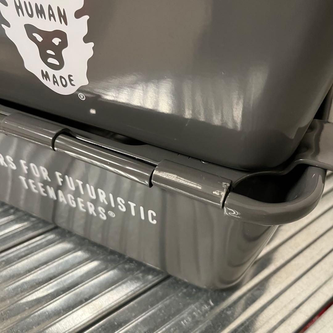 2個セット ヒューマンメイド スチールボックス コンテナ