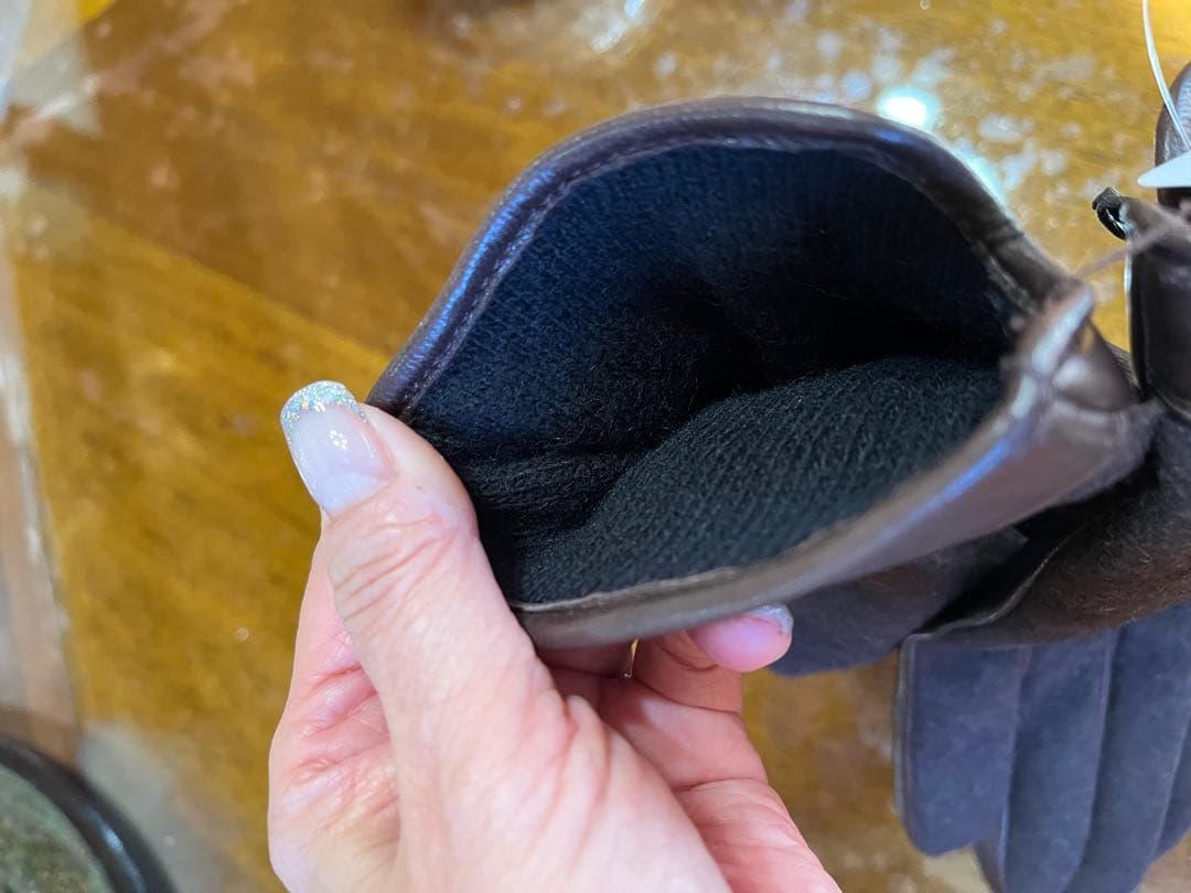 EMPORIO ARMANI ブラウン手袋