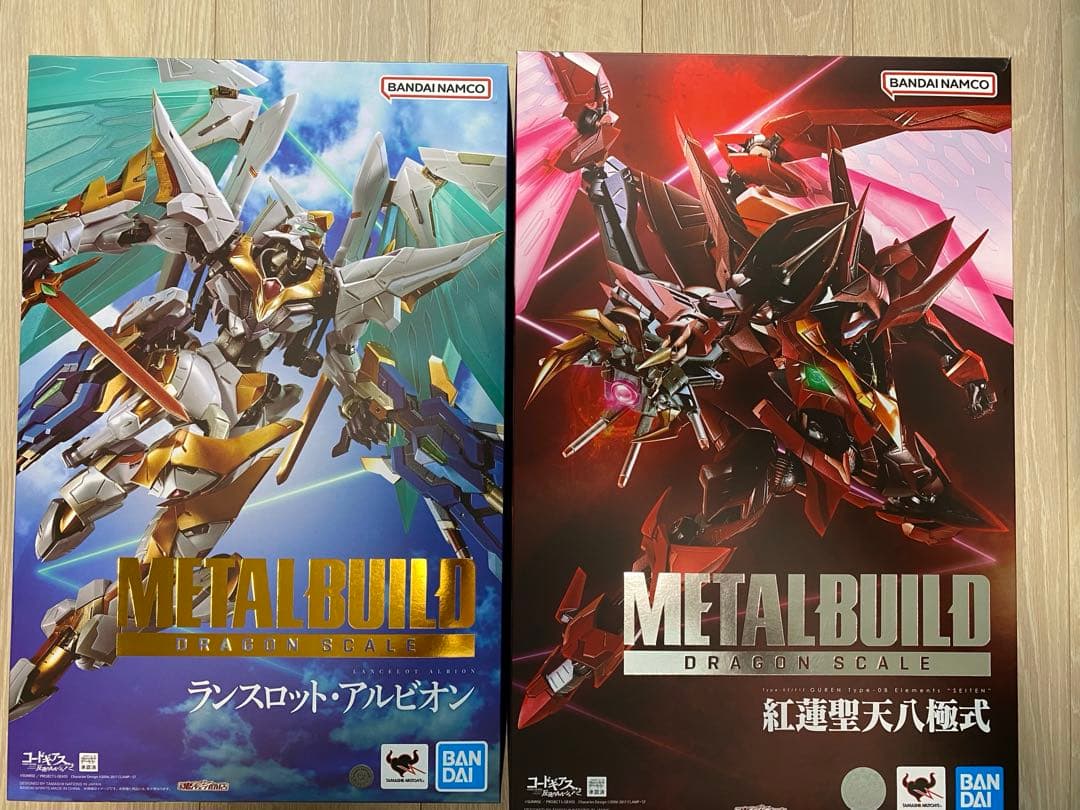 交渉歓迎　メタルビルド　ランスロットアルビオン＆紅蓮聖天八極式　2体セット