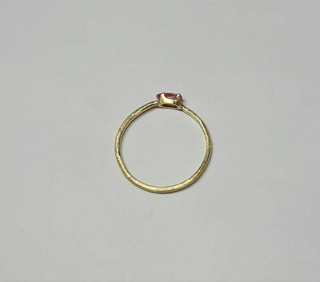 なお★パパラチアサファイア★リングオーダーソ付