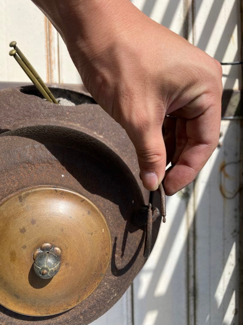 茶釜　アンティーク