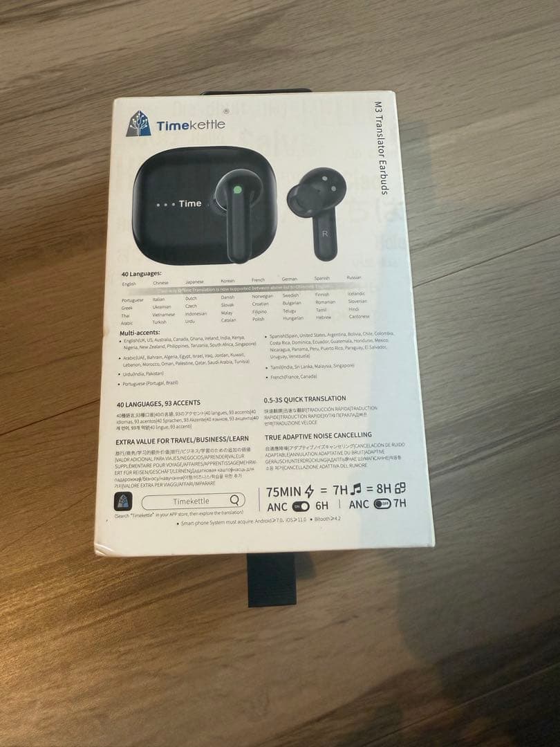 Timekettle M3 翻訳イヤフォン　トランスレーター