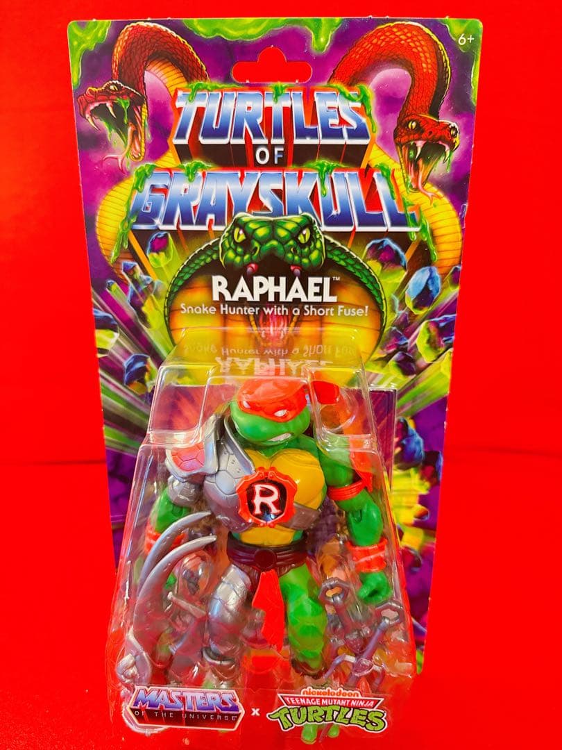 ミュータント タートルズ マスターズオブユニバース ラファエロ