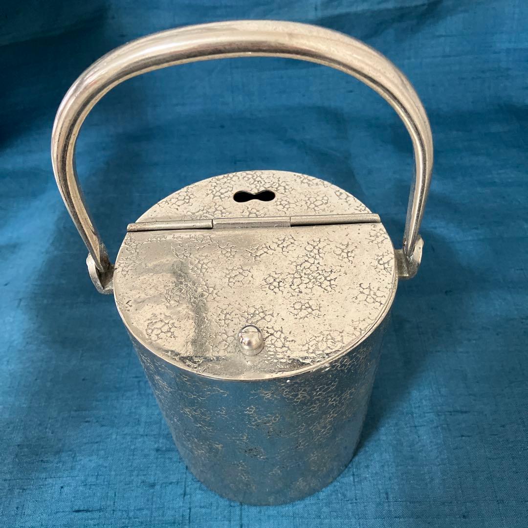 純銀 炭取り アンティーク 茶道