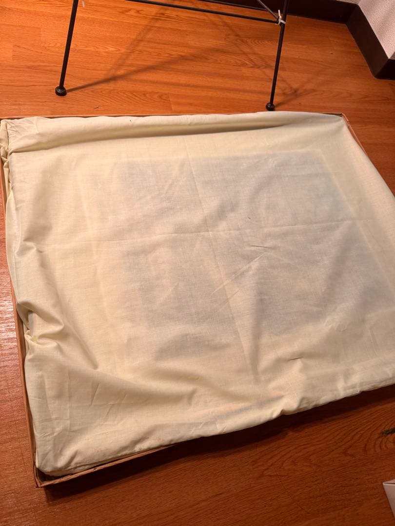 川村啓子 水彩画 公園 20号 額装済み 水彩連盟会員 箱あり