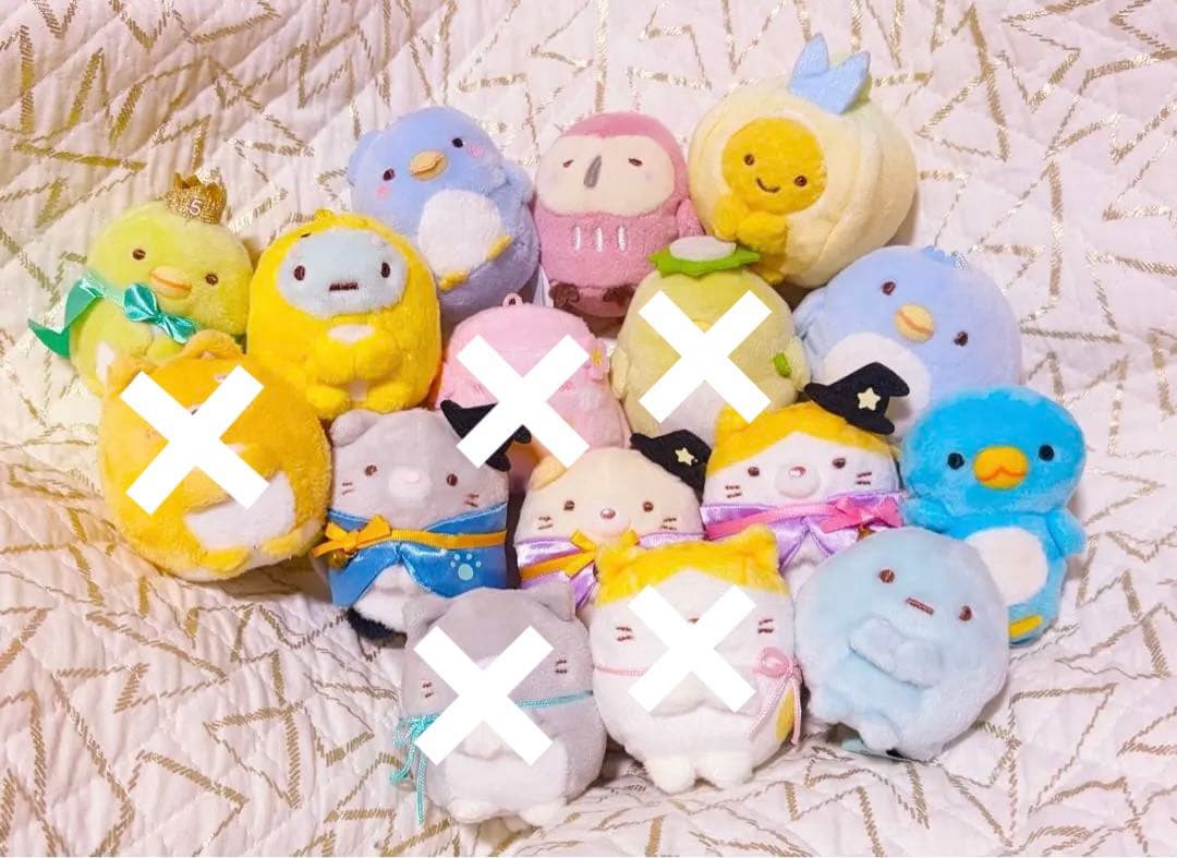 すみっコぐらしてのりぬいぐるみセット