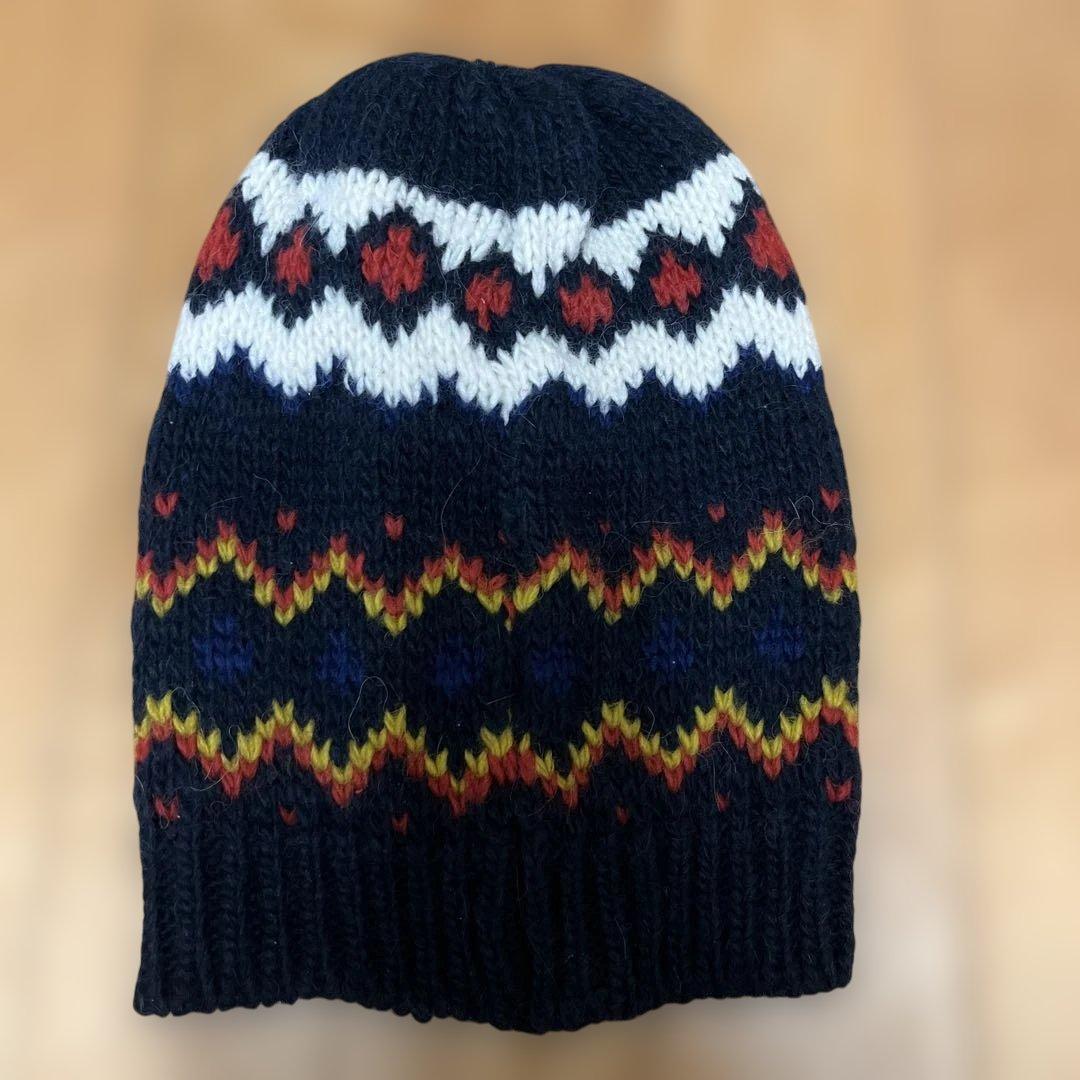 モンクレール　グルノーブル　ニット帽　フリーサイズ