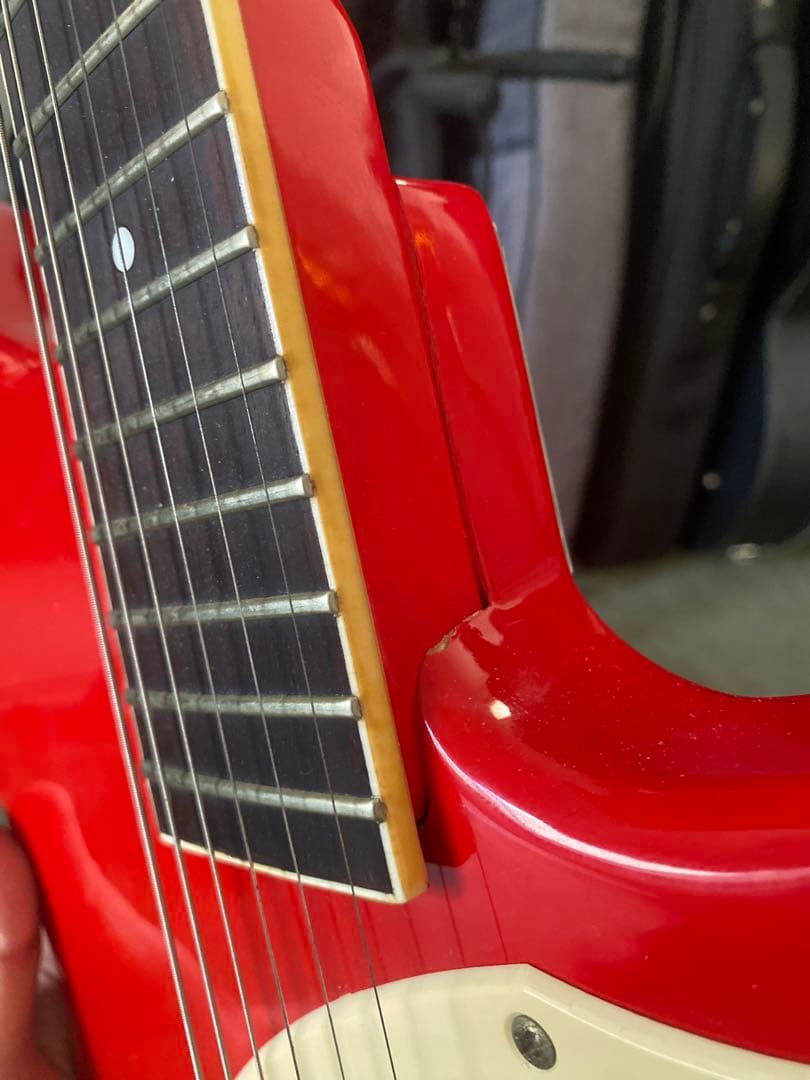 ギター Eastwood Guitars Airline Bobkat Red