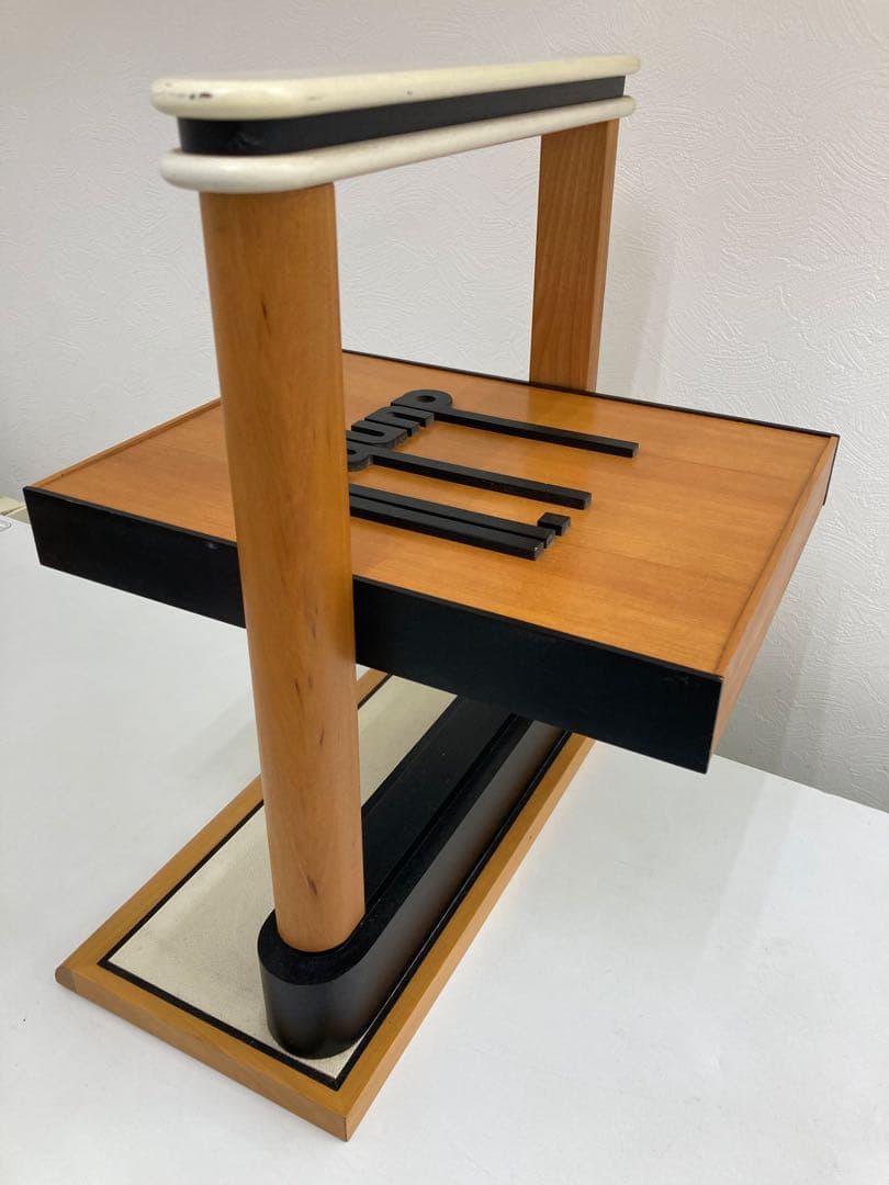 【激レア✨】ダンヒルdunhill 木製ディスプレイ 回転鏡　非売品　限定品