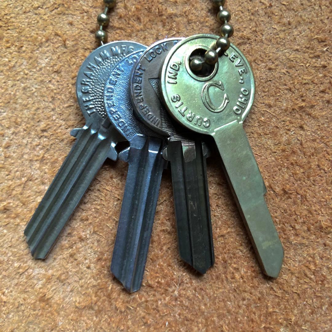 希少アンティークキー4本セット