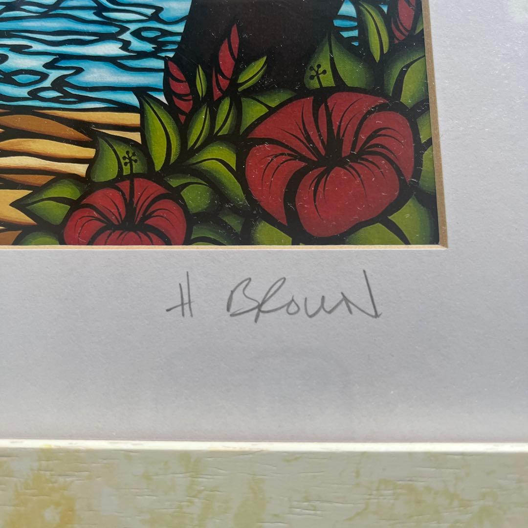 Heather Brown ヘザーブラウン　Hawaiiアート絵画