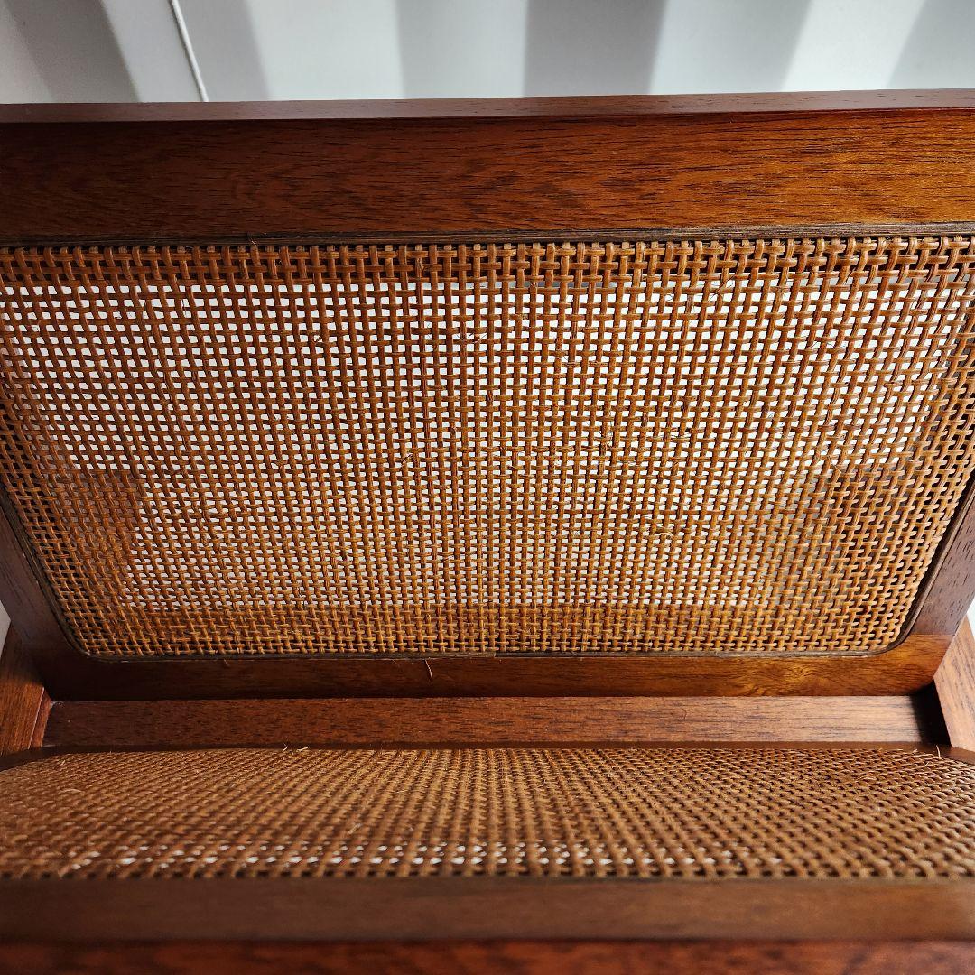 極美品　maruni　マルニ木工　地中海　マガジンラック　サイドテーブル