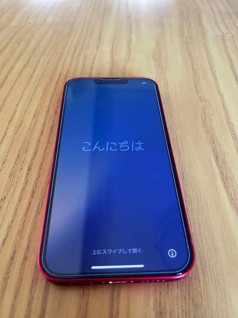 N*n様 Apple iPhone 13 128GBレッド　SIMフリー　ケーブ