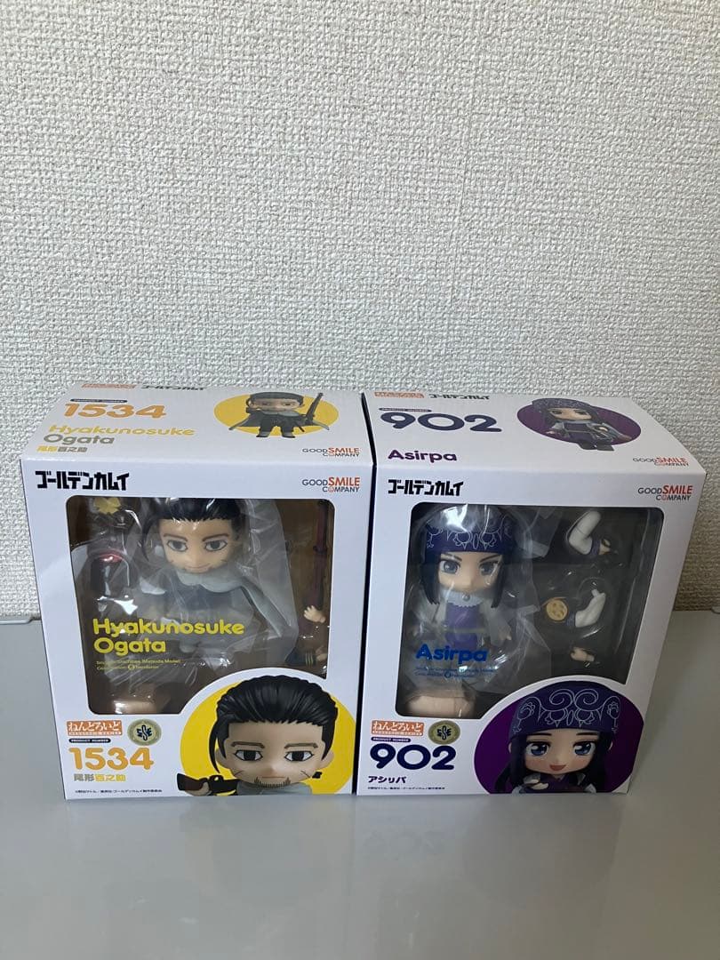 ねんどろいど　ゴールデンカムイ　尾形百之助　アシリパ