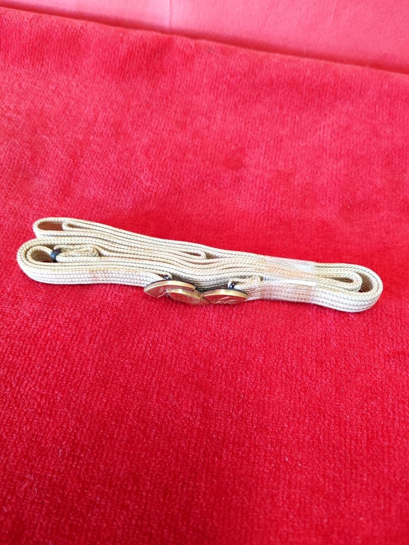 和装小物　[K18帯留]　刻印有　アンティーク