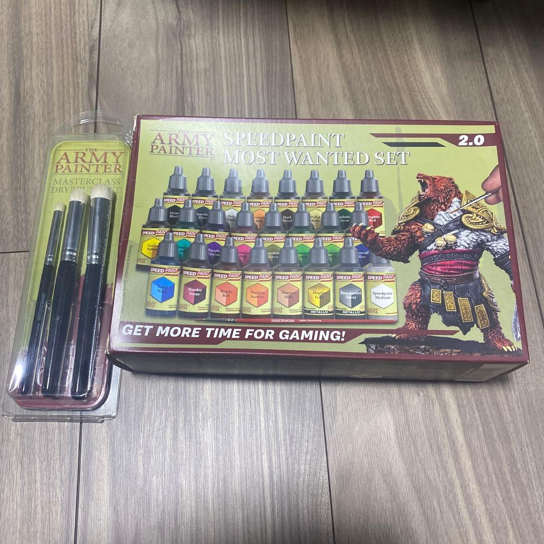アーミーペインター スピードペイント 2.0塗料 ドライブラシセット 新品未使用