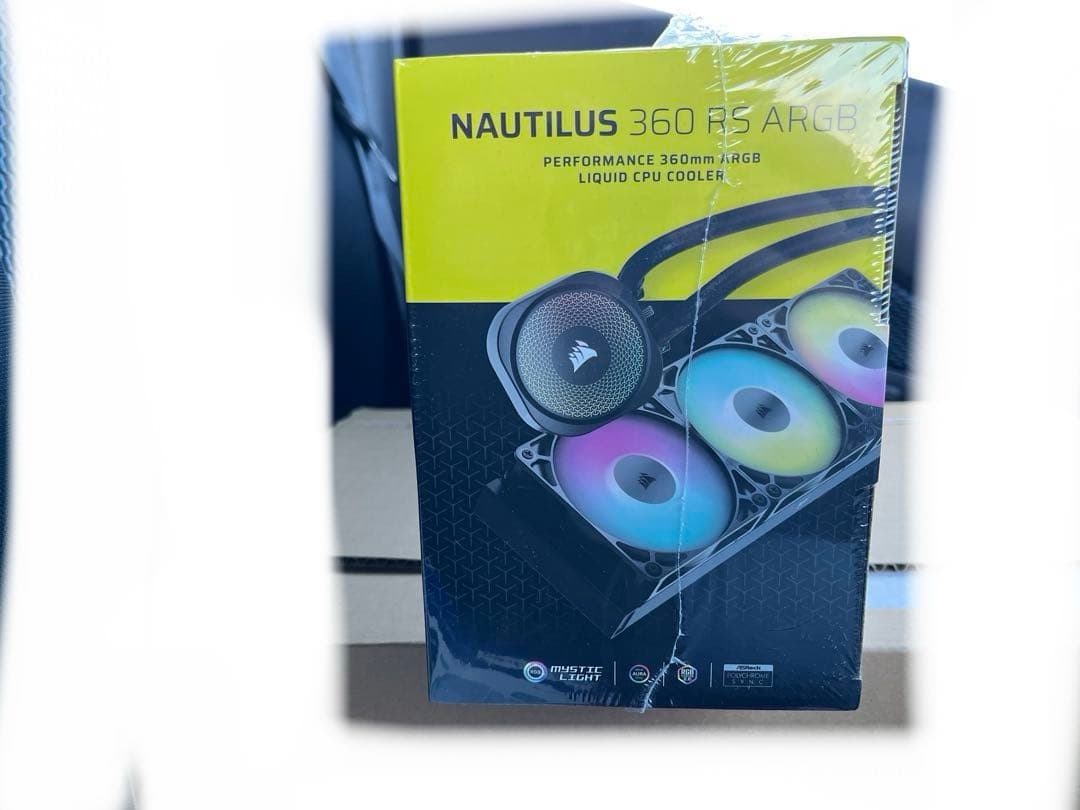 【最終値下げ本日23:59】CORSAIR 簡易水冷CPUクーラー【新品未使用】